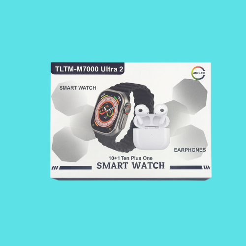 KIT SMARTWATCH TLTM-M7000 ULTRA 2 + AURICULAR INALÁMBRICO