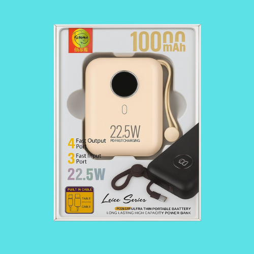 CARGADOR PORTÁTIL POWER BANK YD 25