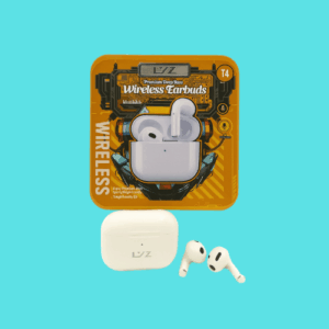 AURICULAR INALÁMBRICO EN CAJA METÁLICA T4