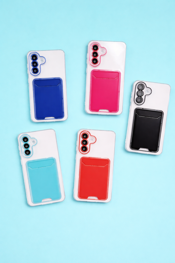 FUNDA TARJETERO COLOR