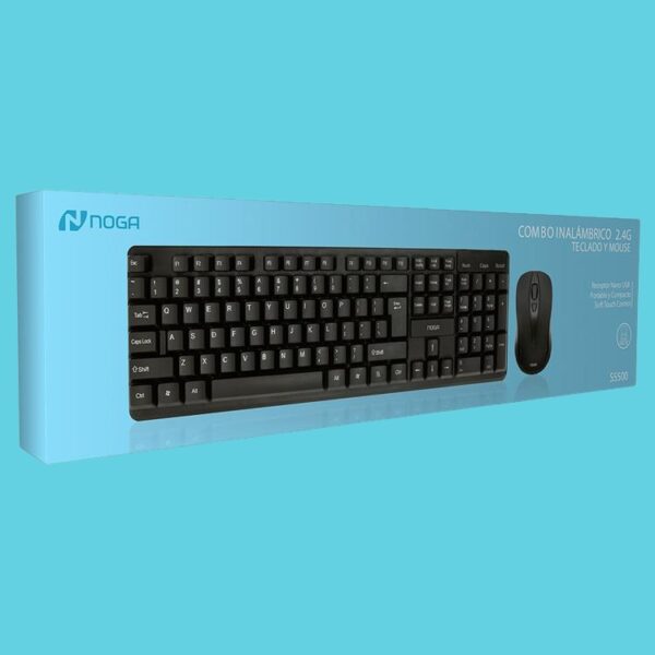 COMBO INALAMBRICO NOGA TECLADO + MOUSE S5500