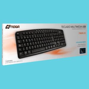 8 TECLADO MULTIMEDIA NOGA NKB-78005