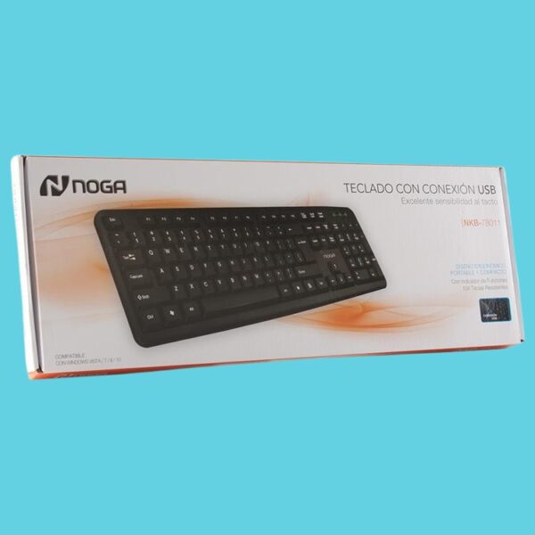 TECLADO MULTIMEDIA USB NOGA NKB-78011